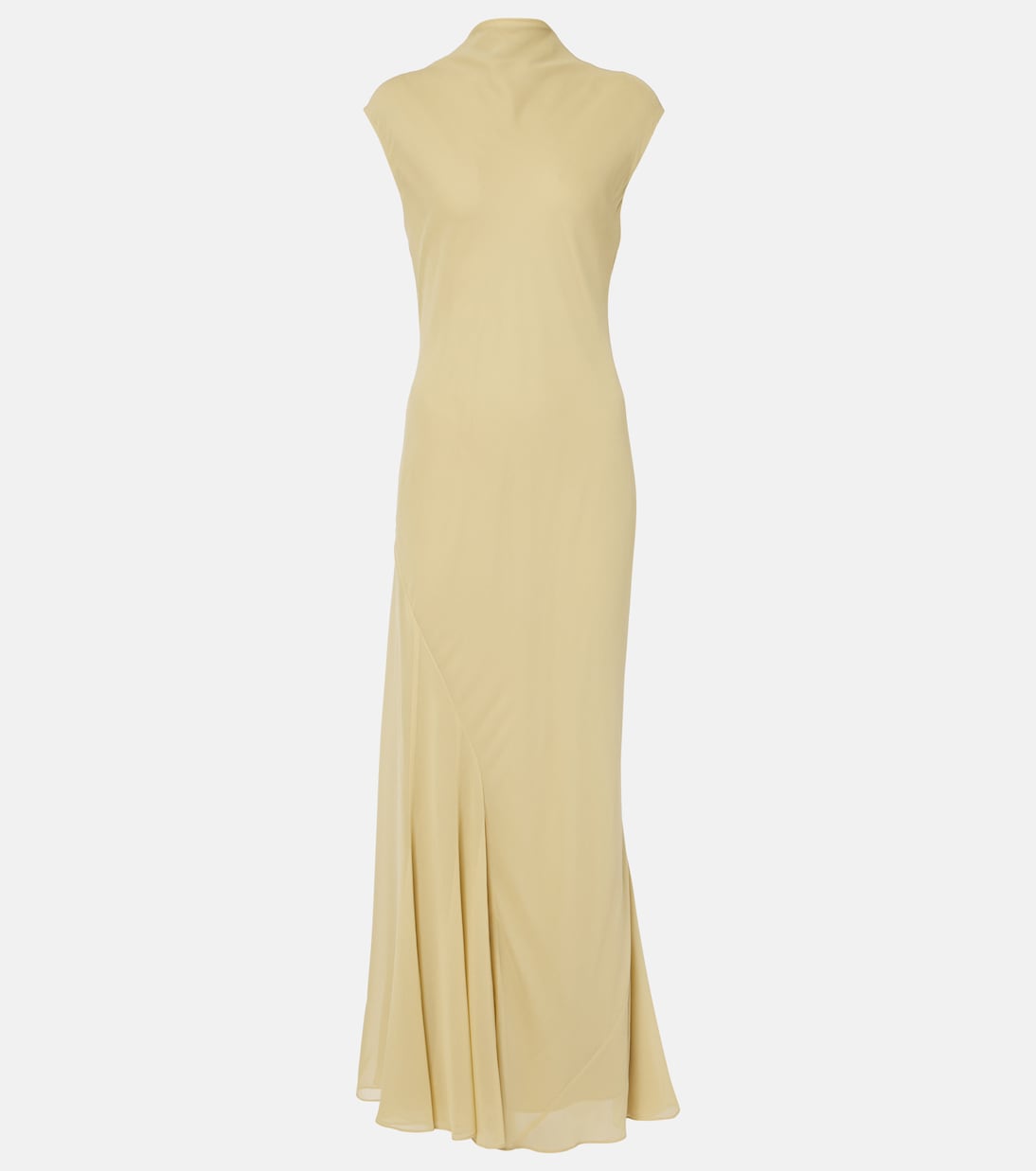 Длинное платье из шелкового шифона Erin Tove, песочный
Длинное платье из шелкового шифона Erin Tove, песочный