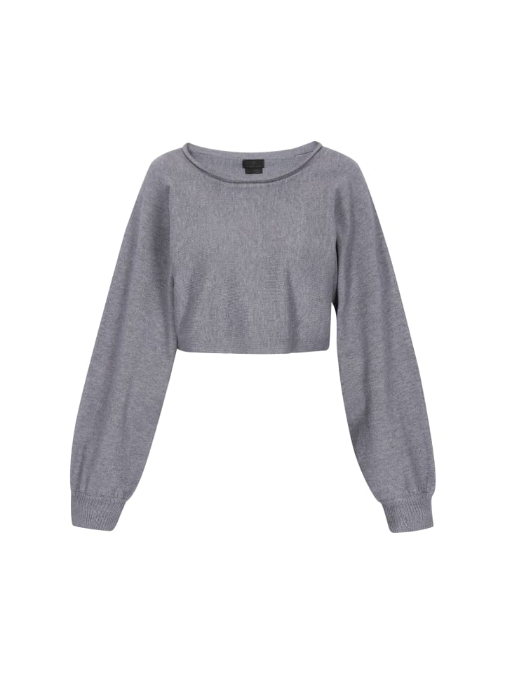 Женский свитер серого меланжа DreiMaster
Женский свитер серого меланжа DreiMaster