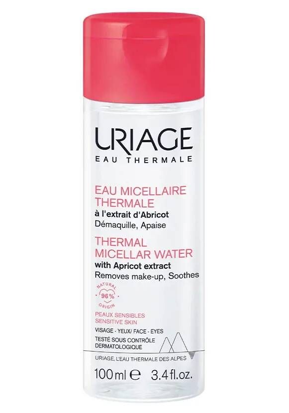 Мицеллярная вода Uriage Eau Thermale, 100 мл
Мицеллярная вода Uriage Eau Thermale, 100 мл