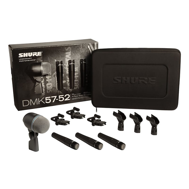 Микрофон Shure DMK57-52 Drum Microphone Kit
Микрофон Shure DMK57-52 Drum Microphone Kit