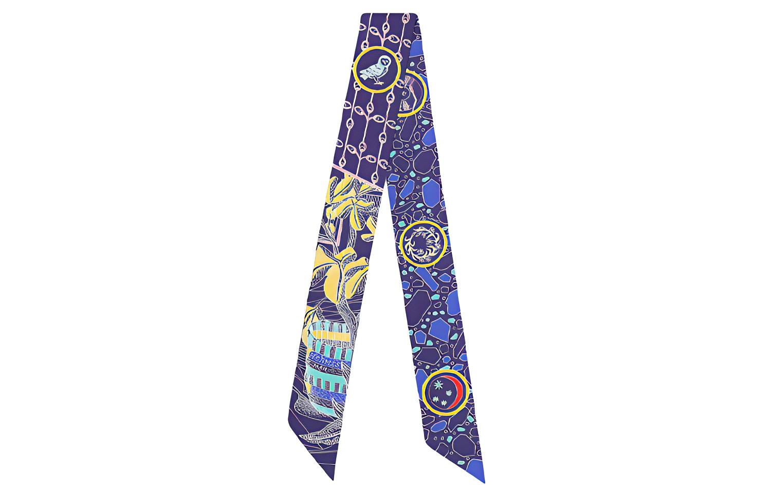 HERMES Шёлковый шарф женский индиго, Indigo
HERMES Шёлковый шарф женский индиго, Indigo