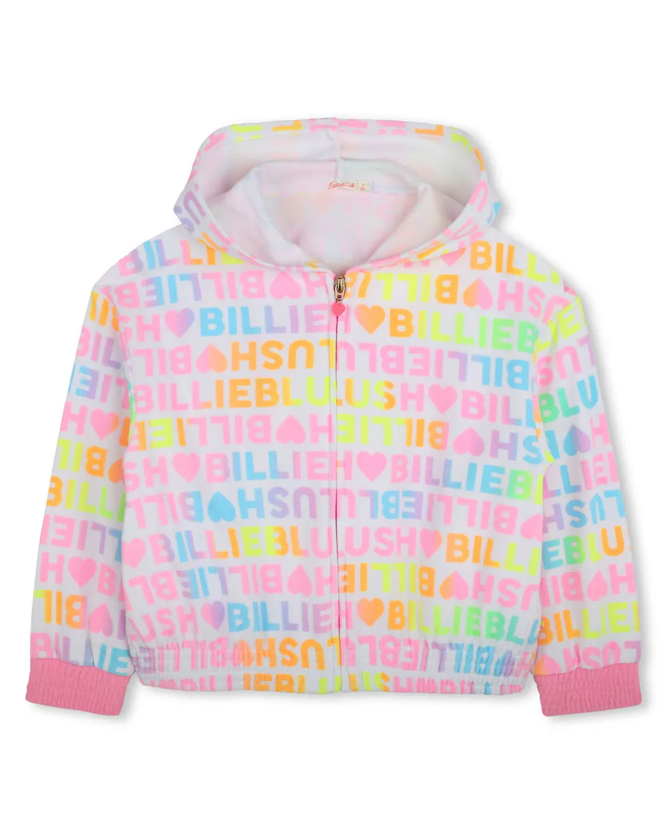 Куртка для девочки с принтом и капюшоном и застежкой-молнией Billieblush, белый
Куртка для девочки с принтом и капюшоном и застежкой-молнией Billieblush, белый
