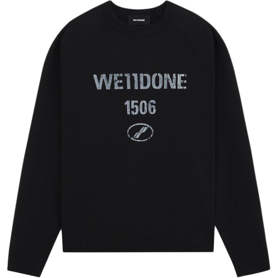 WE11DONE Свитер унисекс черный
WE11DONE Свитер унисекс черный