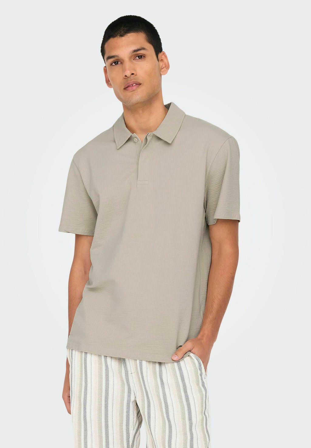 Рубашка поло ONSKIAN Only & Sons, бежевый
Рубашка поло ONSKIAN Only & Sons, бежевый