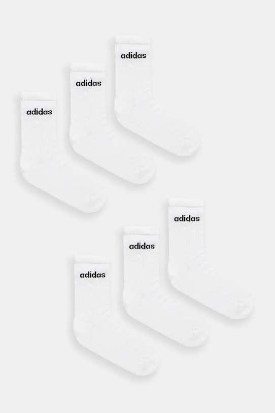 Носки 6 пар Adidas, белый
Носки 6 пар Adidas, белый
