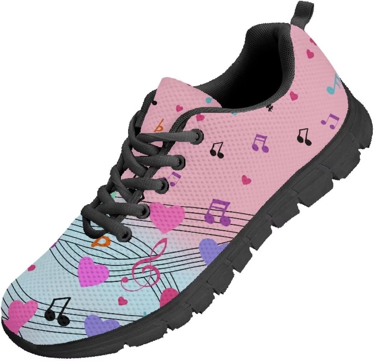 Кроссовки Coloranimal Road для бега, унисекс, для женщин и мужчин, шнуровка, спортивная обувь, Love Heart Musical Note
Кроссовки Coloranimal Road для бега, унисекс, для женщин и мужчин, шнуровка, спортивная обувь, Love Heart Musical Note