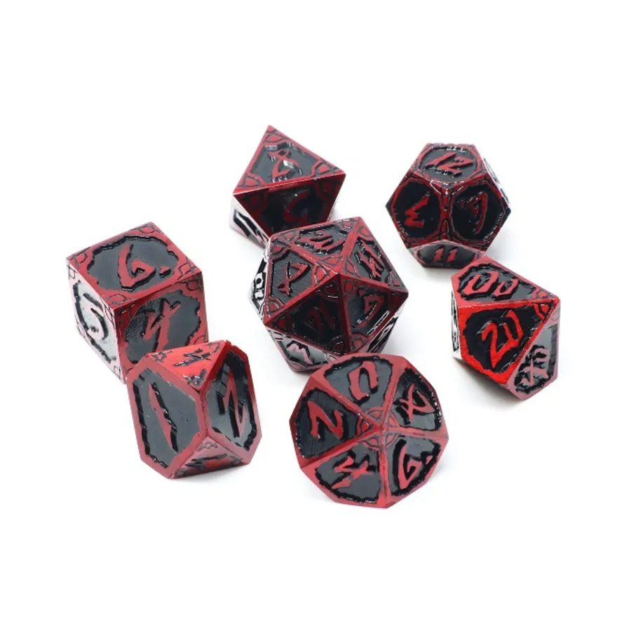 Полимерный набор Hexbreaker – Hellforge (7), Metal Poly Dice Sets (Die Hard Dice)
Полимерный набор Hexbreaker – Hellforge (7), Metal Poly Dice Sets (Die Hard Dice)