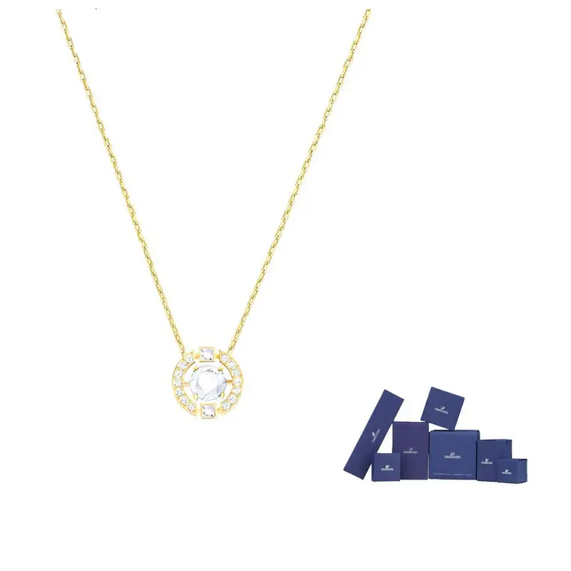 Swarovski Кристальное ожерелье женское White & Gold Plated Chain
Swarovski Кристальное ожерелье женское White & Gold Plated Chain