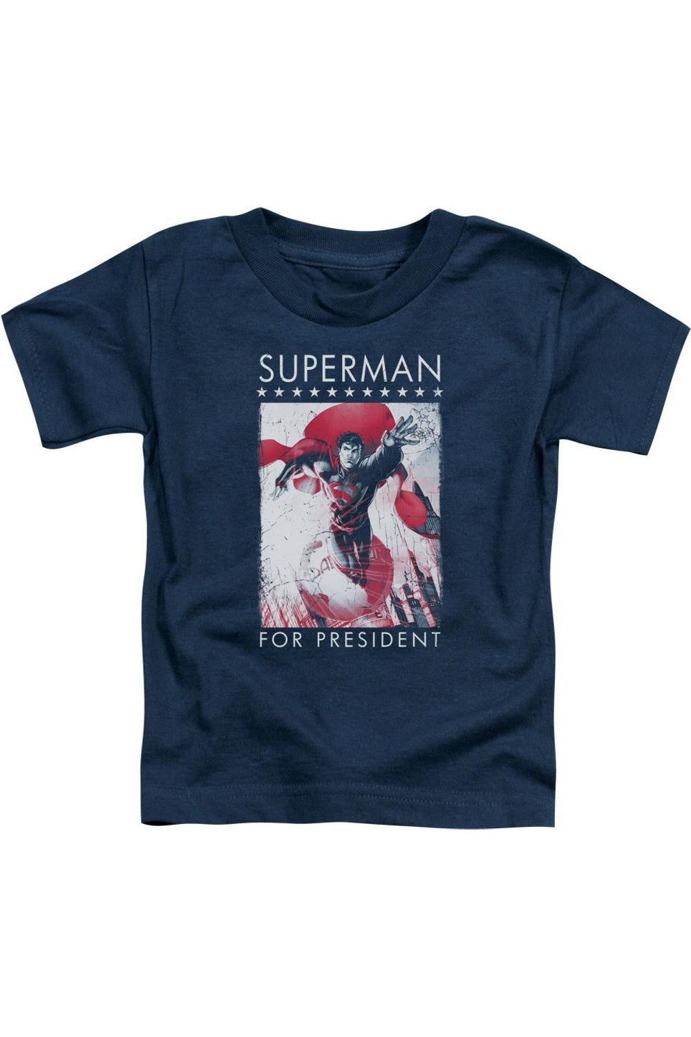 Футболка с коротким рукавом для малышей "Superman For President" Gildan, темно-синий
Футболка с коротким рукавом для малышей "Superman For President" Gildan, темно-синий