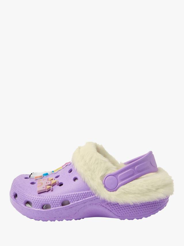 Детские тапочки-кроксы с искусственным мехом Angels by Accessorize, Lilac
Детские тапочки-кроксы с искусственным мехом Angels by Accessorize, Lilac
