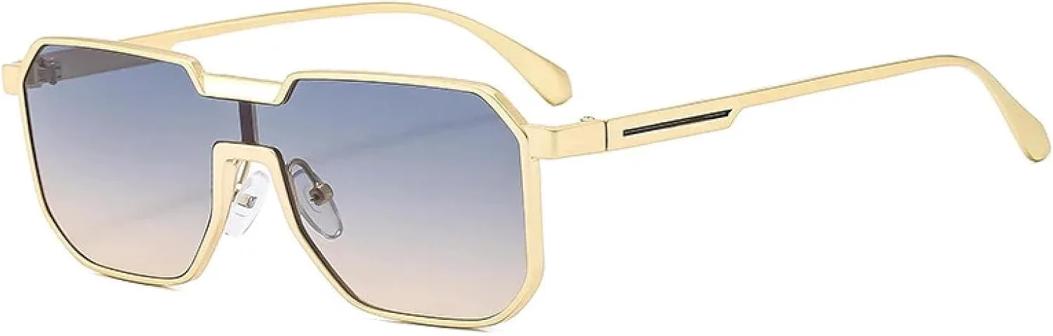 Солнцезащитные очки UV400 в модной золотистой оправе с градиентным переходом, женские, винтажные, трендовые солнцезащитные очки для мужчин TKKTLLT, Gold-blueyellow
Солнцезащитные очки UV400 в модной золотистой оправе с градиентным переходом, женские, винтажные, трендовые солнцезащитные очки для мужчин TKKTLLT, Gold-blueyellow