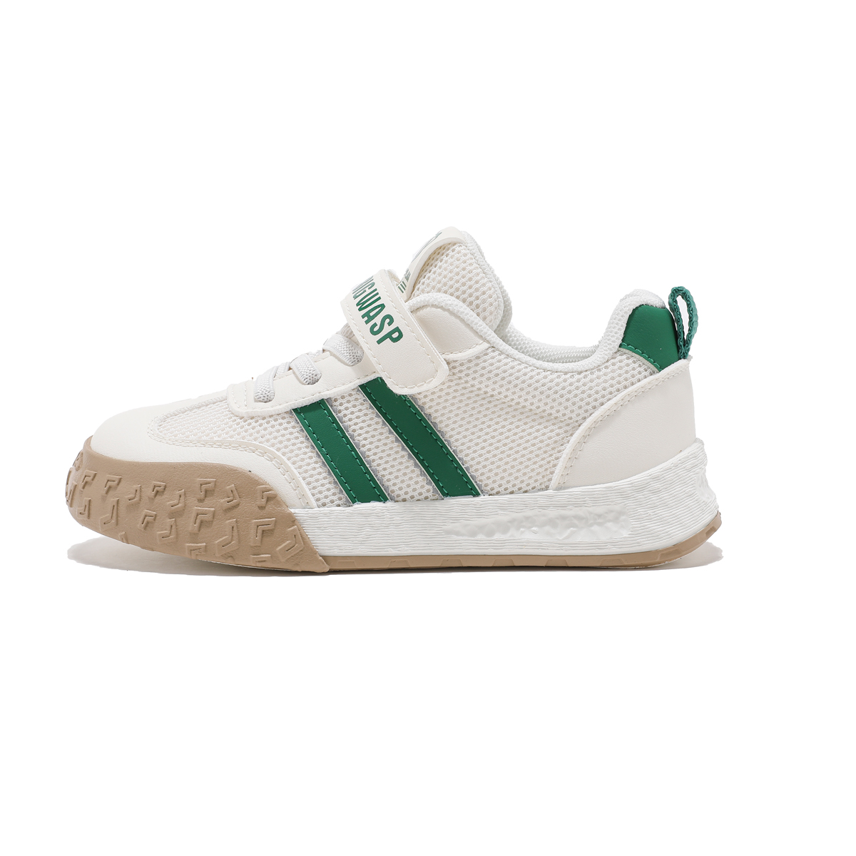 Детские кроссовки для скейтбординга с амортизацией, дышащие и противоскользящие BIG WASP, бежевый/зеленый
Детские кроссовки для скейтбординга с амортизацией, дышащие и противоскользящие BIG WASP, бежевый/зеленый