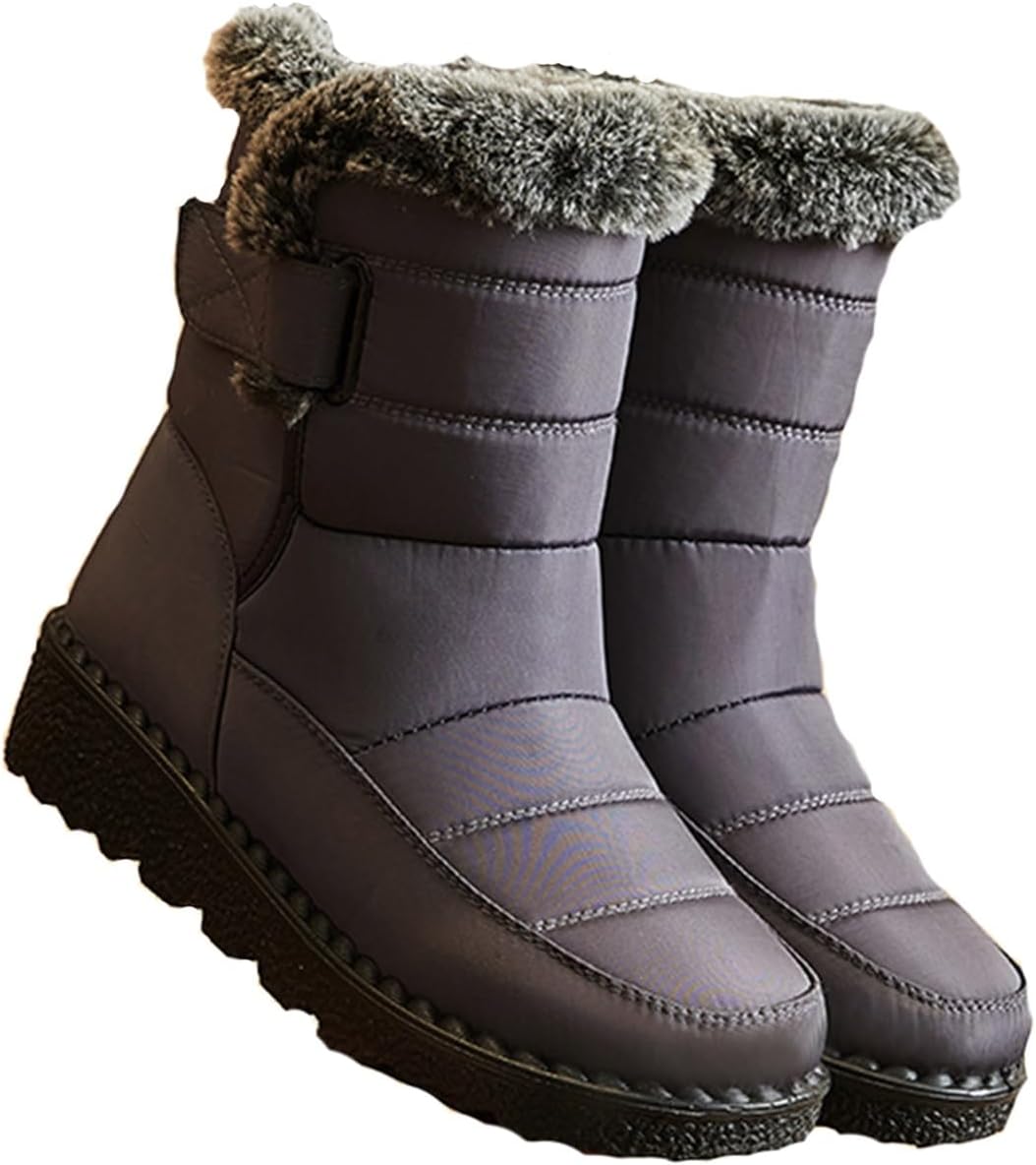 Зимние ботинки DHAEY для женщин и мужчин, утепленные, с меховой подкладкой, водонепроницаемые, унисекс, повседневные, удобные, с нескользящей подошвой, для улицы, средней высоты голенища (Цвет: серый, Размер: 9,5 женский / 8 мужской)
Зимние ботинки DHAEY для женщин и мужчин, утепленные, с меховой подкладкой, водонепроницаемые, унисекс, повседневные, удобные, с нескользящей подошвой, для улицы, средней высоты голенища (Цвет: серый, Размер: 9,5 женский / 8 мужской)