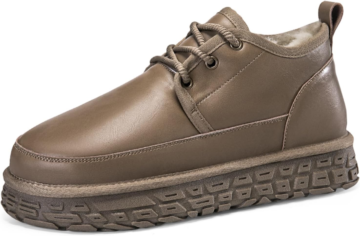 Мужские зимние снежные ботинки из натуральной коровьей кожи, утепленные шерстью, для взрослых мужчин Generic, коричневый
Мужские зимние снежные ботинки из натуральной коровьей кожи, утепленные шерстью, для взрослых мужчин Generic, коричневый