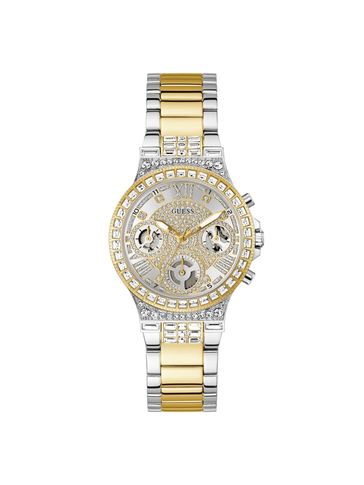 Guess Кварцевые часы GW0320L7 в двухцветном исполнении
Guess Кварцевые часы GW0320L7 в двухцветном исполнении
