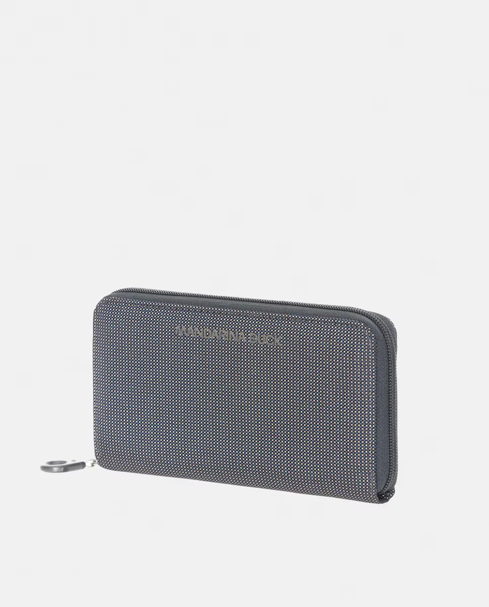 Большой темно-серый кошелек на молнии Mandarina Duck, темно-серый
Большой темно-серый кошелек на молнии Mandarina Duck, темно-серый