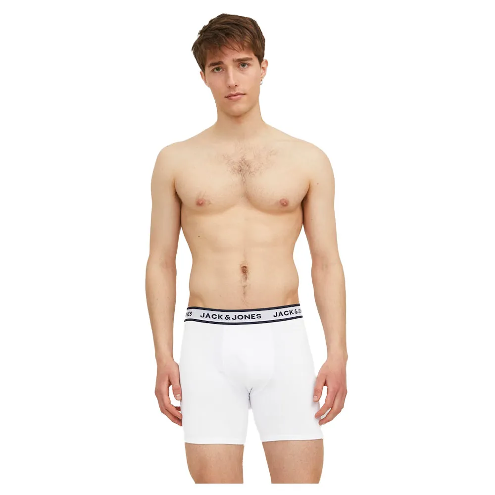 Боксеры 3 шт Jack & Jones Solid Plus Size, белый
Боксеры 3 шт Jack & Jones Solid Plus Size, белый