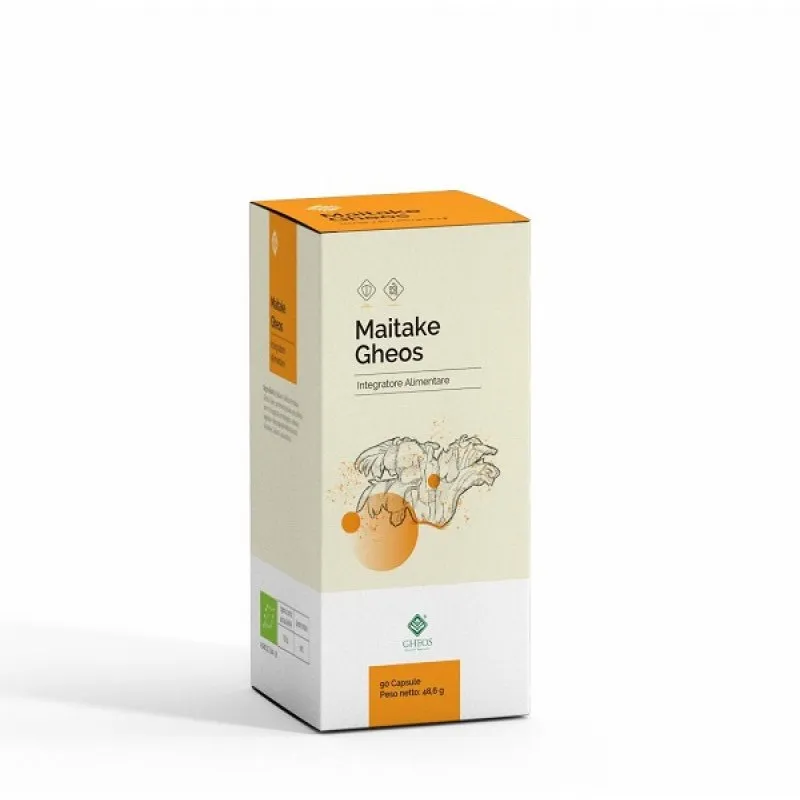 Добавка Maitake, 90 растительных капсул Gheos
Добавка Maitake, 90 растительных капсул Gheos