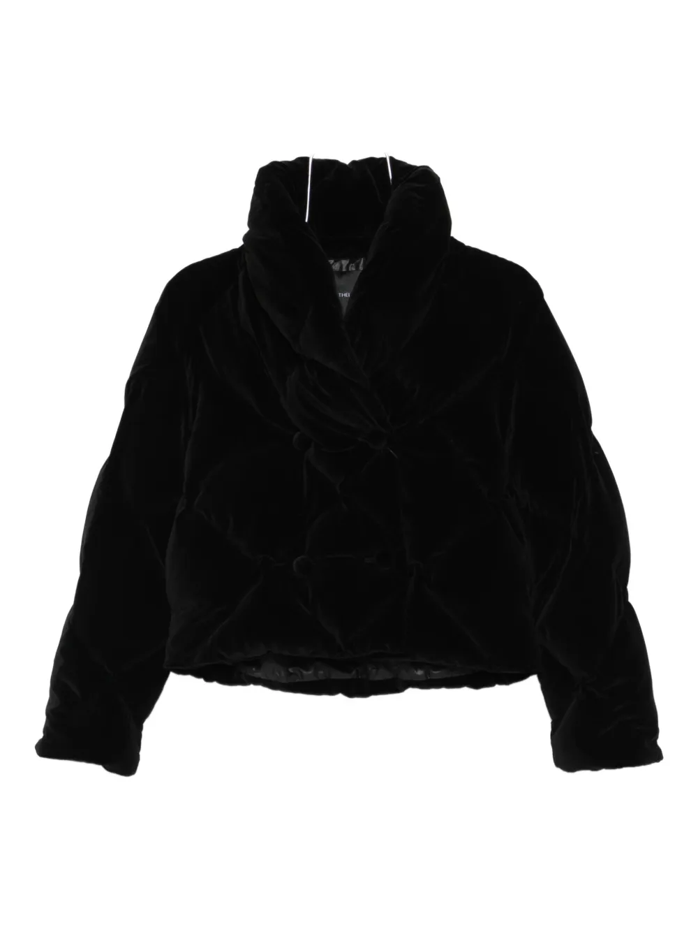 Стеганый двубортный пиджак THELAURENT, черный
Стеганый двубортный пиджак THELAURENT, черный