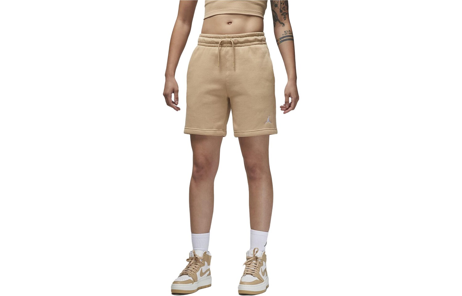 Повседневные шорты женские пустынно-желтые Jordan
Повседневные шорты женские пустынно-желтые Jordan