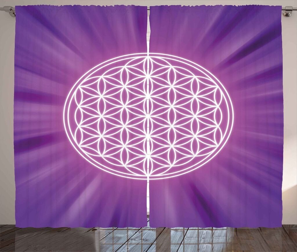Занавеска ABAKUHAUS Sacred Geometry в деревенском стиле, перекрывающиеся круги, ленточная занавеска с рюшами для спальни, петлями и крючками, 280 x 260 см, фиолетовая фуксия, фиолетовый
Занавеска ABAKUHAUS Sacred Geometry в деревенском стиле, перекрывающиеся круги, ленточная занавеска с рюшами для спальни, петлями и крючками, 280 x 260 см, фиолетовая фуксия, фиолетовый