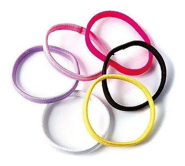 Donegal, Резинки для волос черные, 6 шт 
Donegal, Резинки для волос черные, 6 шт