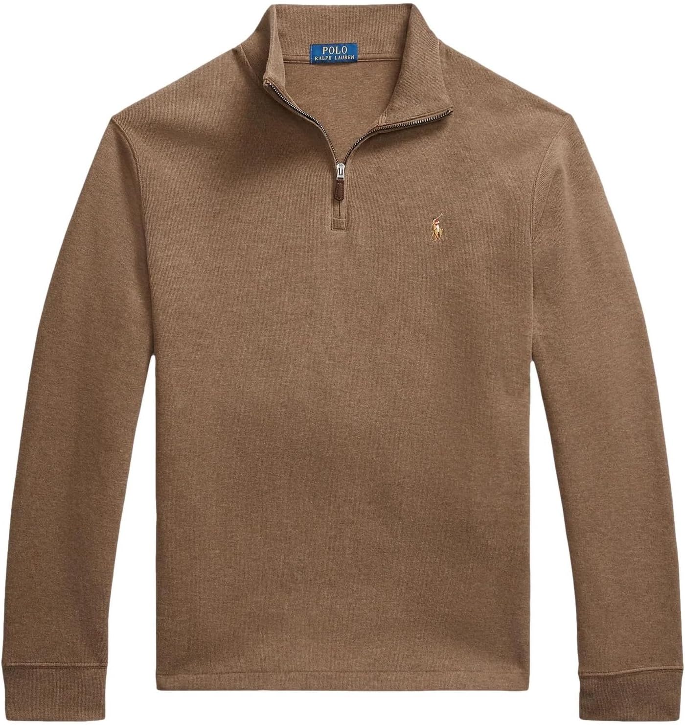 POLO RALPH LAUREN Мужской классический свитер-пуловер Estate-Rib с застежкой-молнией на четверть, Rl Cedar Brown Heather
POLO RALPH LAUREN Мужской классический свитер-пуловер Estate-Rib с застежкой-молнией на четверть, Rl Cedar Brown Heather