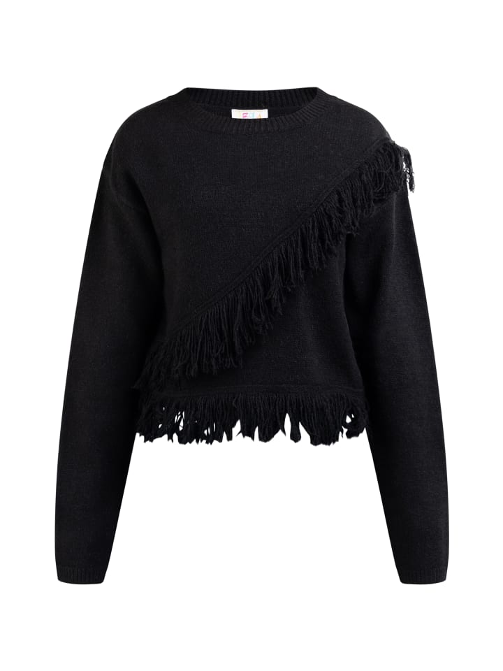 Женский вязаный свитер черного цвета IZIA
Женский вязаный свитер черного цвета IZIA