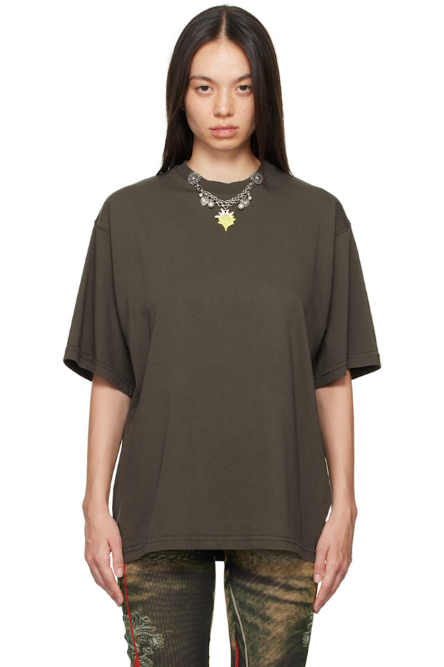 Футболка с принтом Charm Ottolinger, коричневый
Футболка с принтом Charm Ottolinger, коричневый