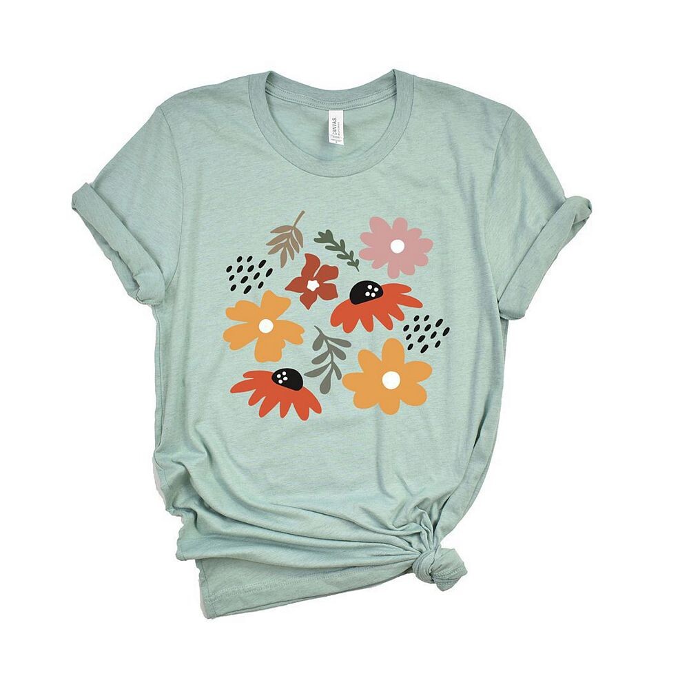 Футболка с короткими рукавами и рисунком абстрактных цветов Simply Sage Market, цвет Seafoam
Футболка с короткими рукавами и рисунком абстрактных цветов Simply Sage Market, цвет Seafoam