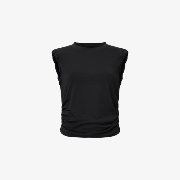 Майка West Allsaints с плиссировкой из стрейч-хлопка, черный
Майка West Allsaints с плиссировкой из стрейч-хлопка, черный