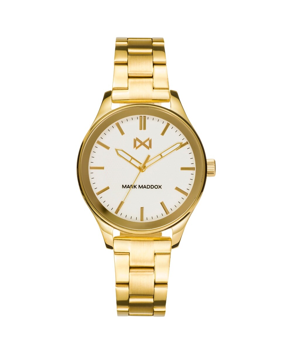 Женские часы Midtown с тремя стрелками, золотой IP-сталь и браслетом Mark Maddox, золотой
Женские часы Midtown с тремя стрелками, золотой IP-сталь и браслетом Mark Maddox, золотой