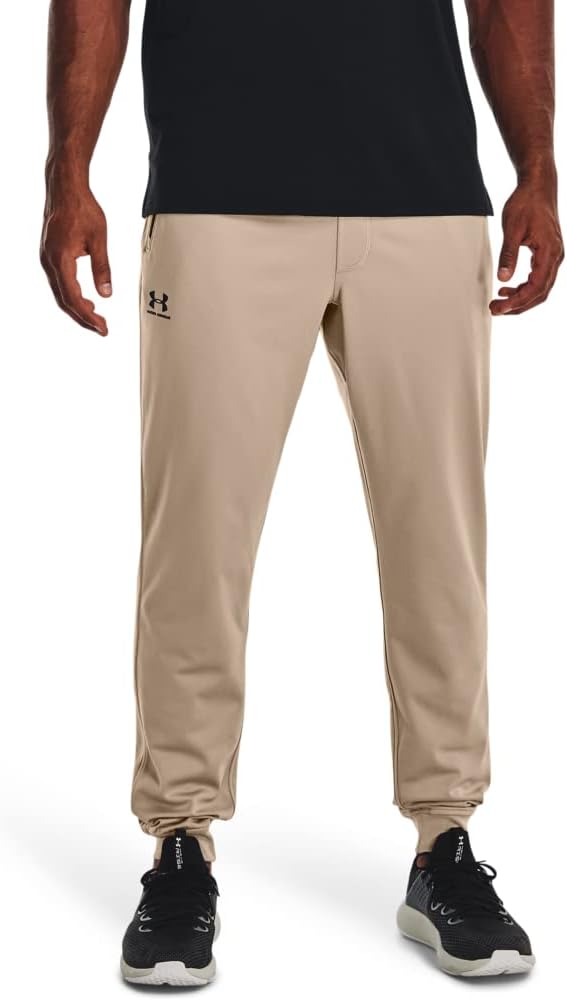 Under Armour мужские спортивные трикотажные джоггеры, (236) Sahara/Black
Under Armour мужские спортивные трикотажные джоггеры, (236) Sahara/Black