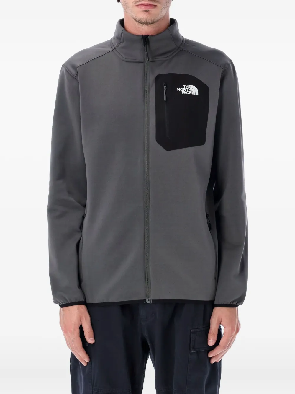 Флисовая куртка с молнией и эмблемой The North Face, серый
Флисовая куртка с молнией и эмблемой The North Face, серый