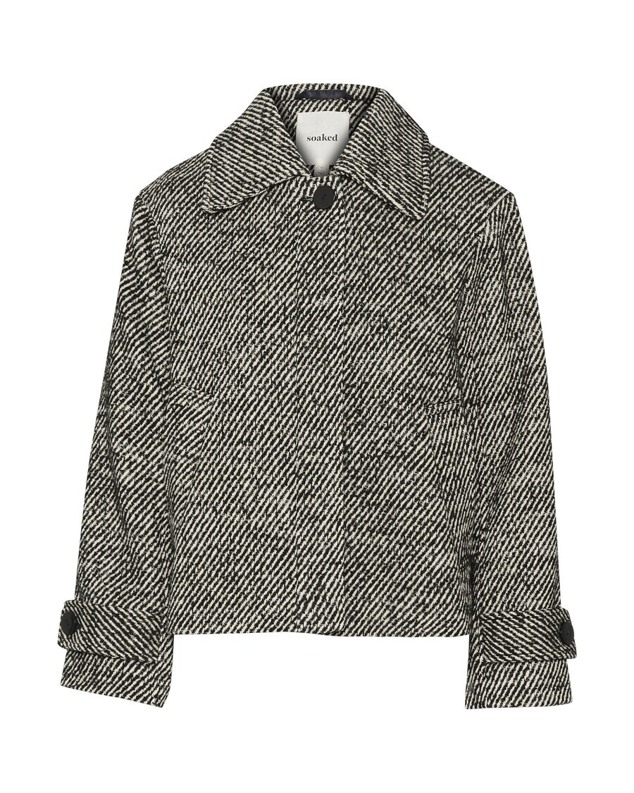 Всесезонная куртка SOAKED IN LUXURY Between-Season Jacket Mabel, пятнистый черный
Всесезонная куртка SOAKED IN LUXURY Between-Season Jacket Mabel, пятнистый черный