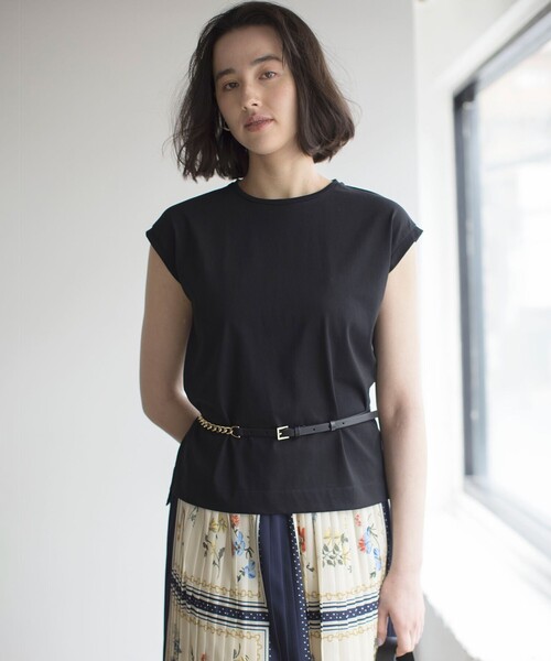 Топ с французским рукавом Kumikyoku, черный
Топ с французским рукавом Kumikyoku, черный