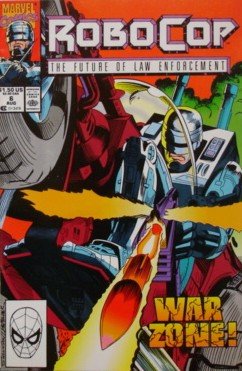 Robocop - The Future of Law Enforcement - # 6 August 1990 (Marvel Comics)
Robocop - The Future of Law Enforcement - # 6 August 1990 (Marvel Comics)