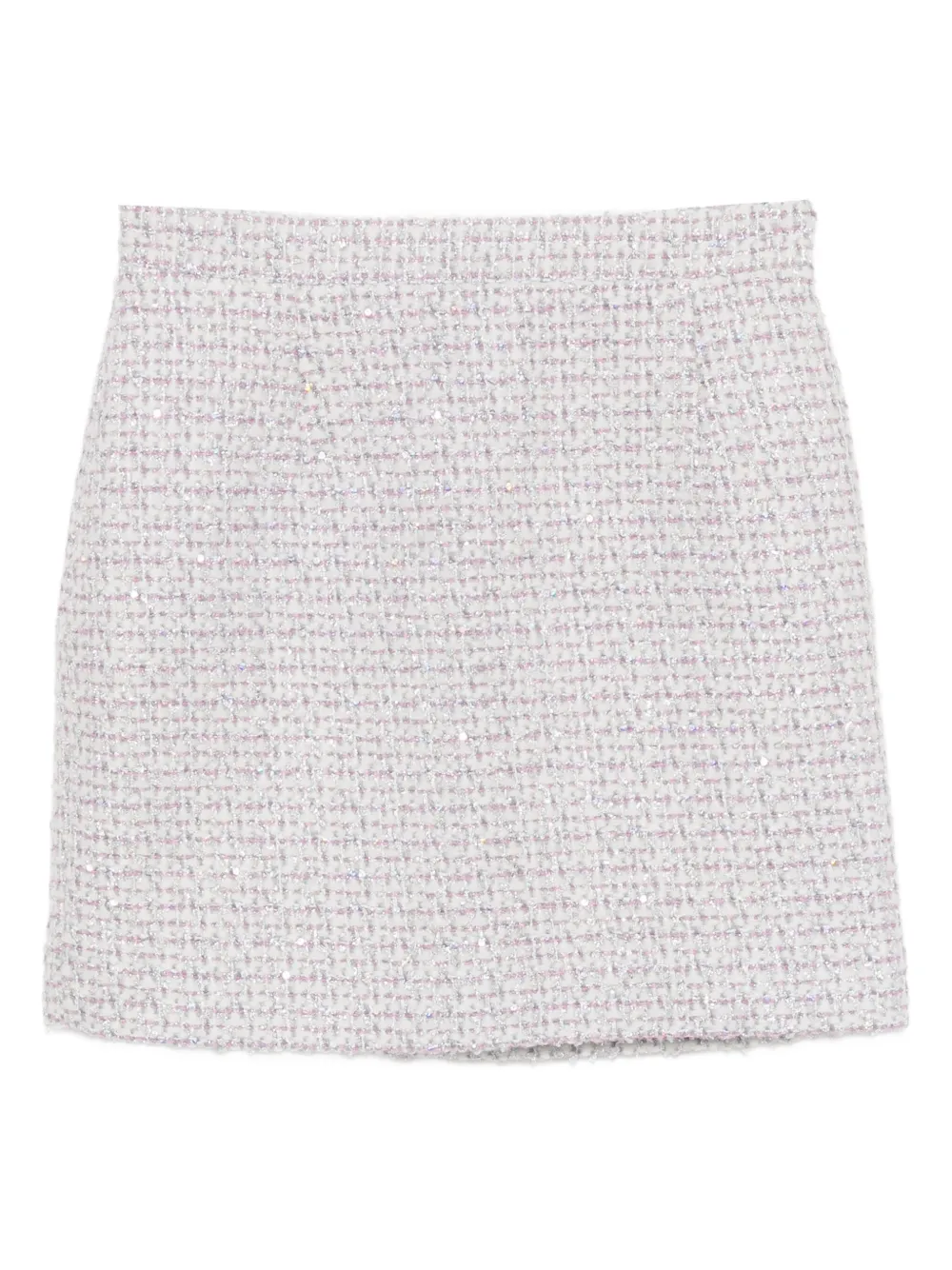 Твидовая юбка с пайетками Alessandra Rich, белый
Твидовая юбка с пайетками Alessandra Rich, белый