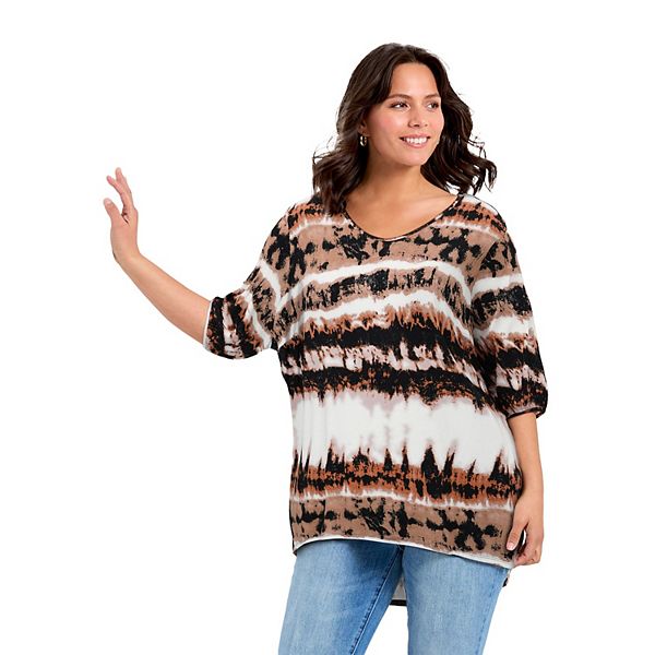 Топ Leila для женщин plus size Avenue, Tie Dye
Топ Leila для женщин plus size Avenue, Tie Dye