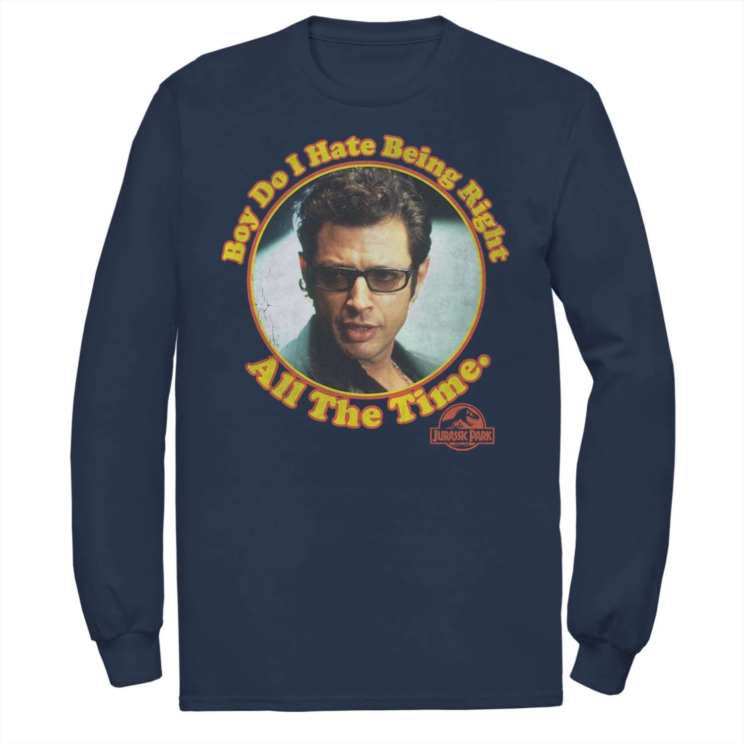 Мужская футболка «Парк Юрского периода: Ненавижу быть всегда правым» Licensed Character
Мужская футболка «Парк Юрского периода: Ненавижу быть всегда правым» Licensed Character