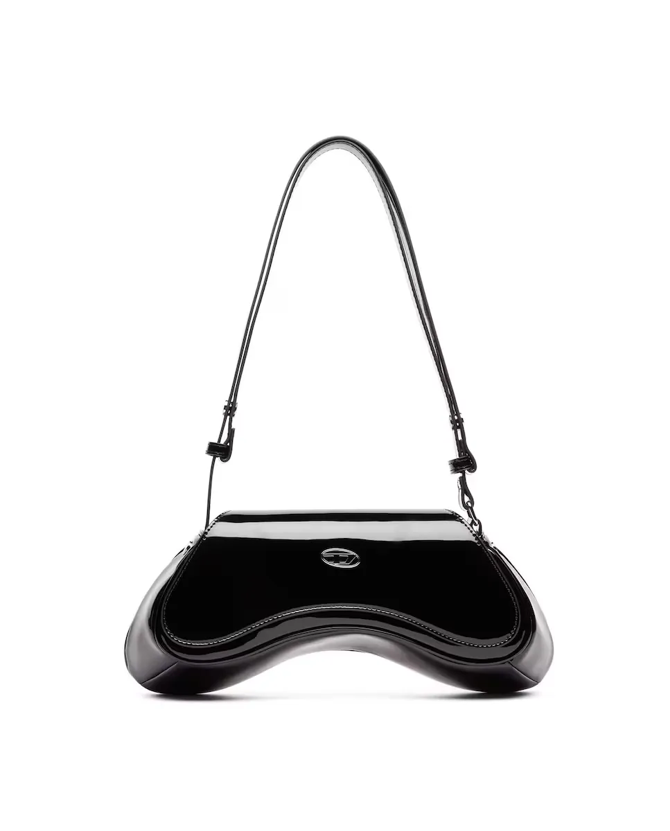 Женская сумка через плечо DIESEL с регулируемым ремнем и клапаном, черный
Женская сумка через плечо DIESEL с регулируемым ремнем и клапаном, черный