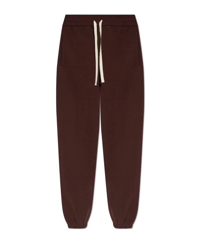 Хлопковые спортивные штаны Jil Sander, коричневый
Хлопковые спортивные штаны Jil Sander, коричневый