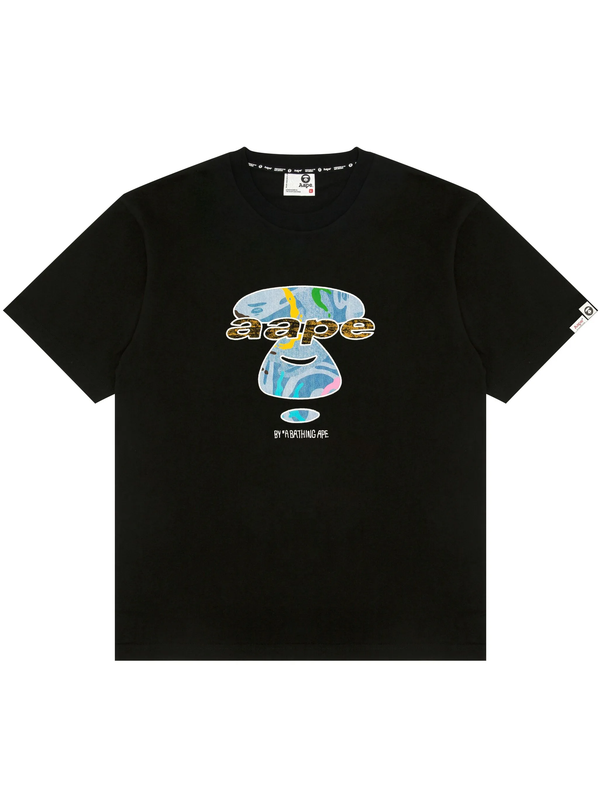 Футболка с вышивкой Aape By A Bathing Ape, черный
Футболка с вышивкой Aape By A Bathing Ape, черный