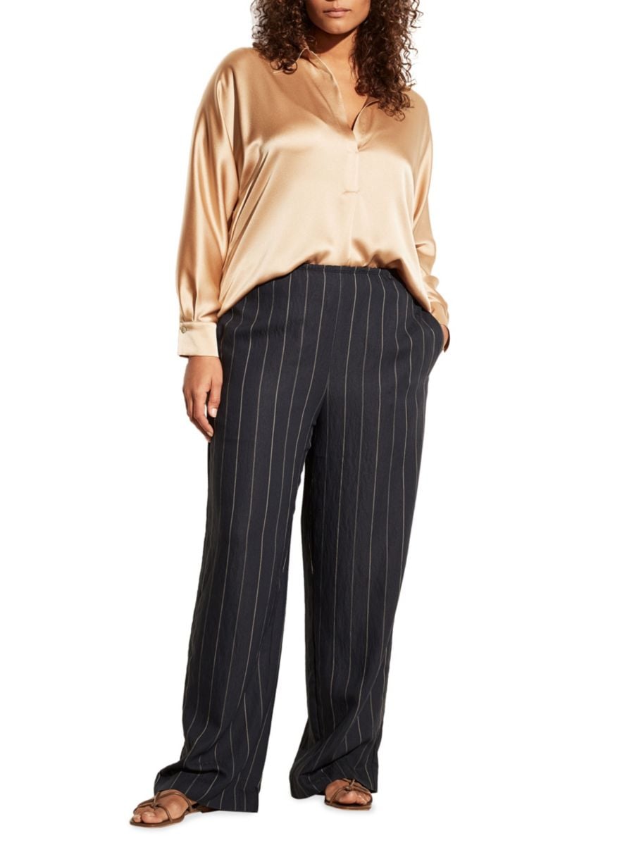 Полосатые брюки Plus Vince, цвет Coastal
Полосатые брюки Plus Vince, цвет Coastal