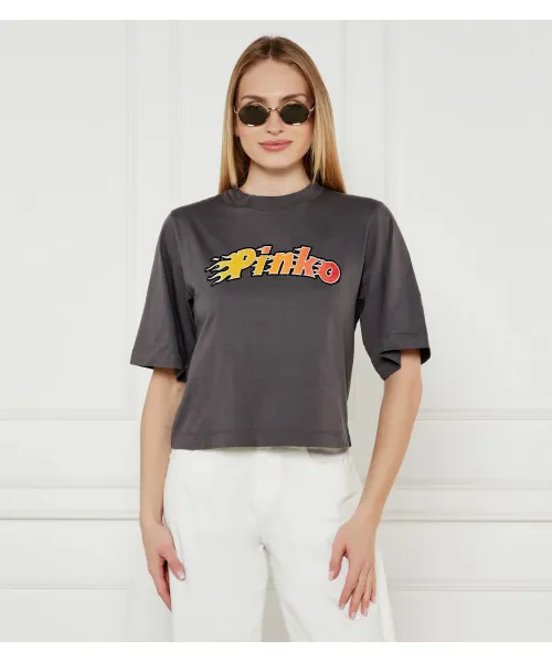 Футболка Ниамея Relaxed fit Pinko, серый
Футболка Ниамея Relaxed fit Pinko, серый