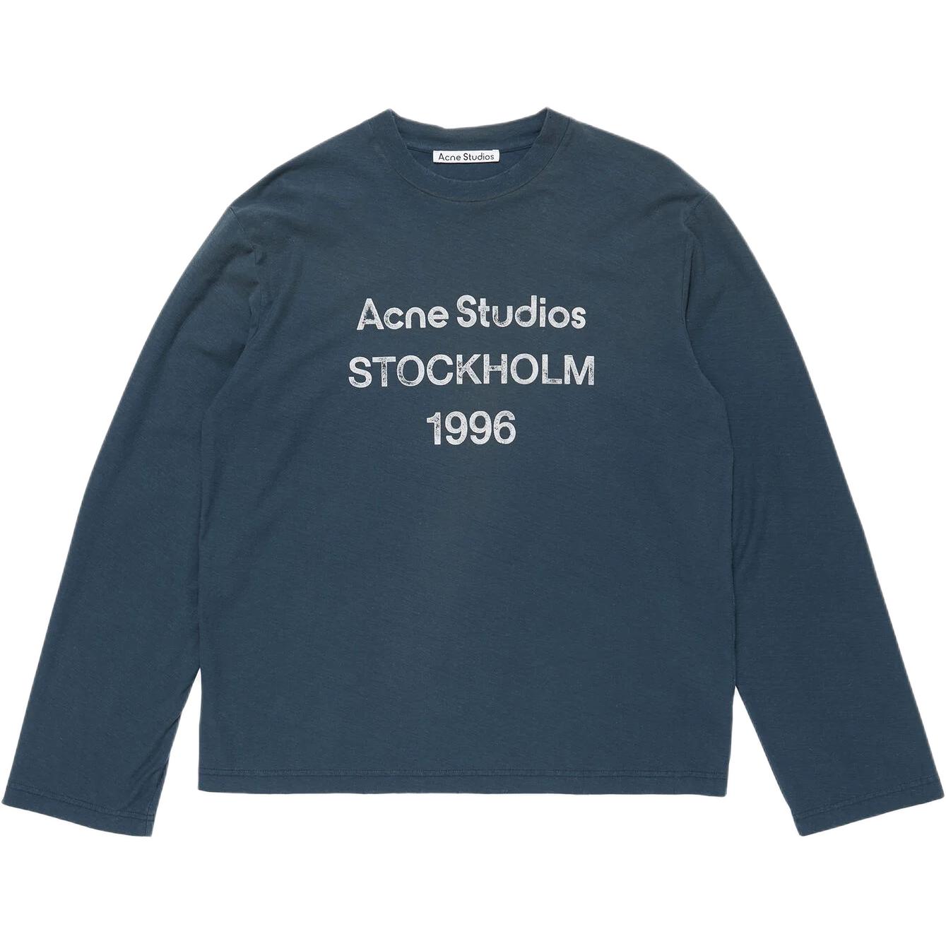 Футболка с принтом логотипа Acne Studios, темно-синий
Футболка с принтом логотипа Acne Studios, темно-синий