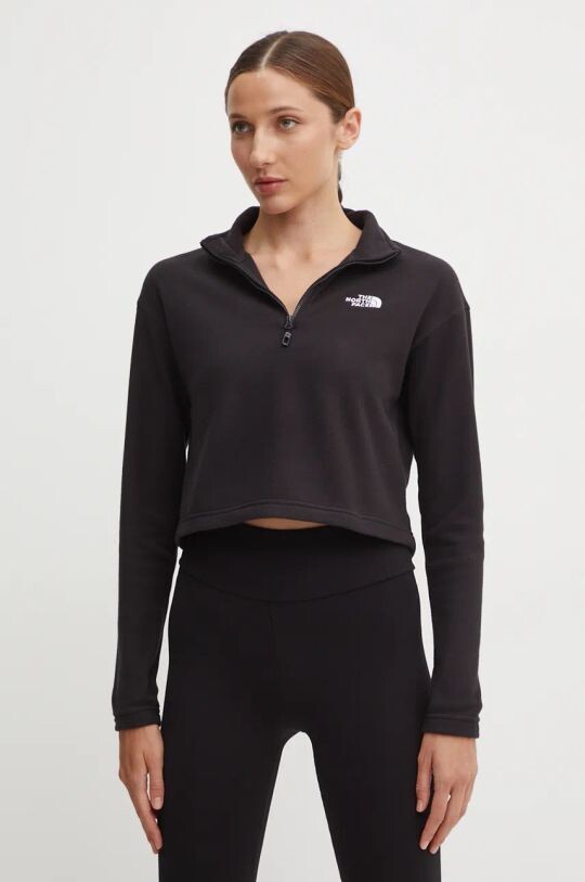 Укороченная спортивная толстовка на молнии 1/4 100 Glacier The North Face, черный
Укороченная спортивная толстовка на молнии 1/4 100 Glacier The North Face, черный