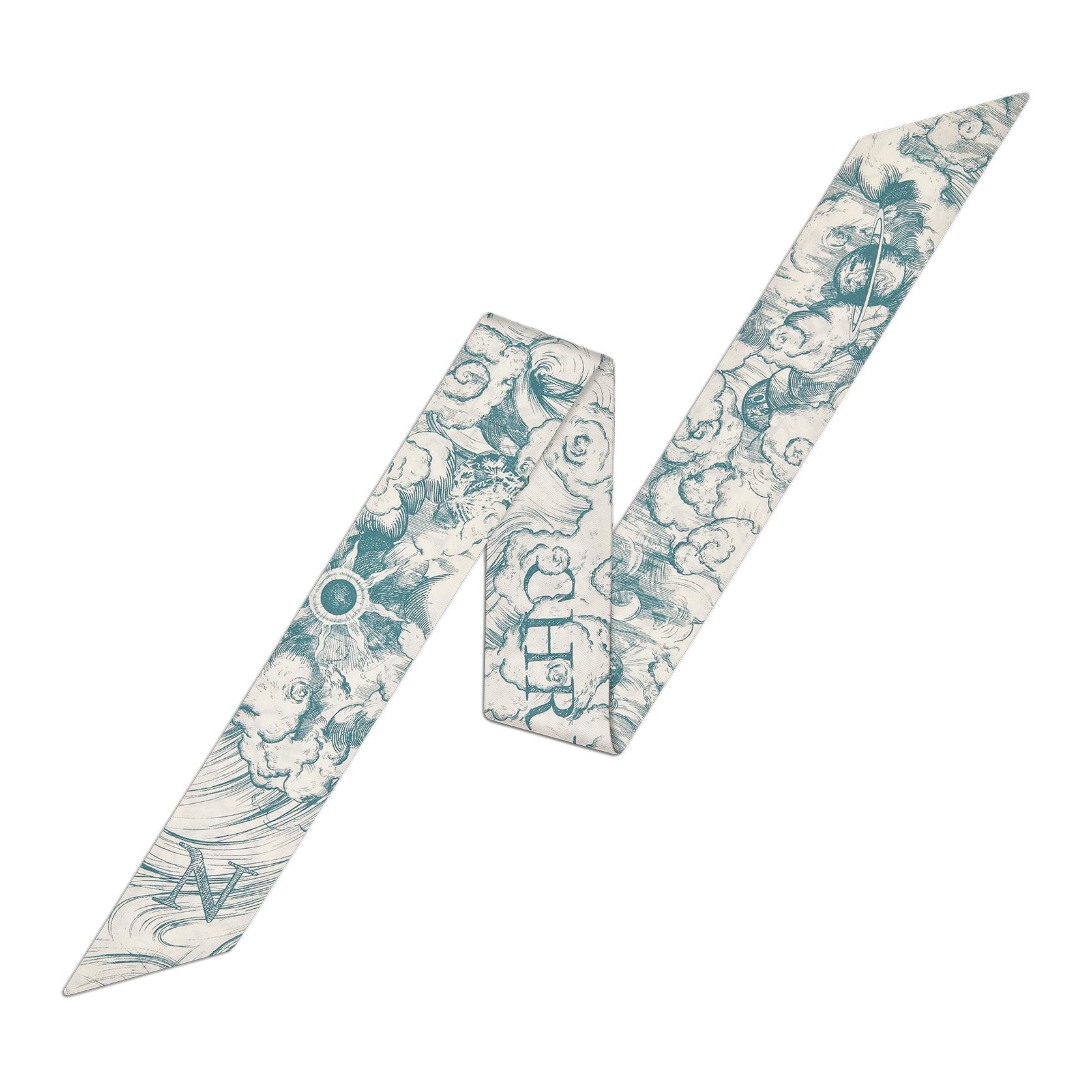 DIOR Шелковый шарф унисекс светло-зеленый, Light Green
DIOR Шелковый шарф унисекс светло-зеленый, Light Green