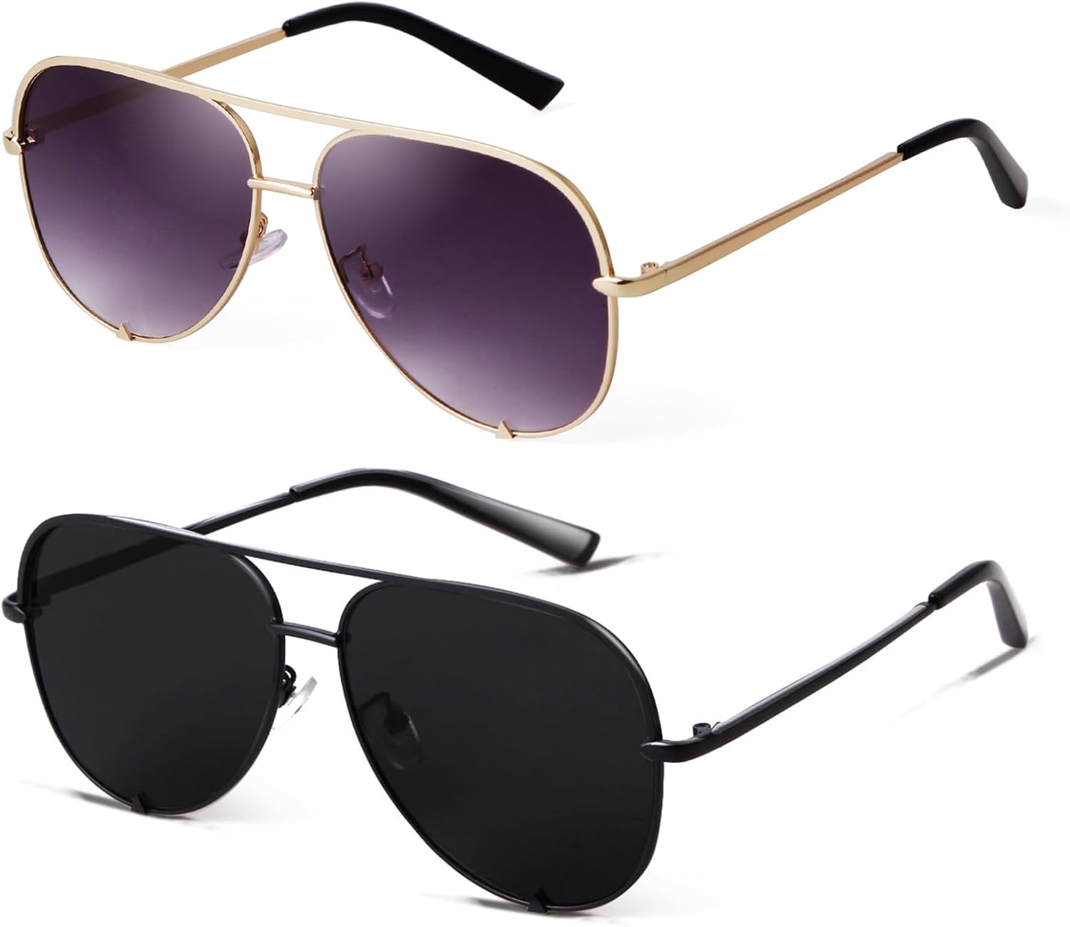 Солнцезащитные очки-авиаторы SORVINO большого размера для женщин и мужчин, модные, в стиле ретро, объемные, черные, с эффектом потертости, классическая защита от УФ-излучения, Black/Black+gold Frame/Faded Lens
Солнцезащитные очки-авиаторы SORVINO большого размера для женщин и мужчин, модные, в стиле ретро, объемные, черные, с эффектом потертости, классическая защита от УФ-излучения, Black/Black+gold Frame/Faded Lens