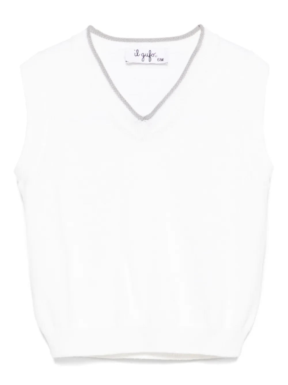 Топ из органического хлопка Il Gufo, белый
Топ из органического хлопка Il Gufo, белый